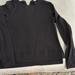 Lululemon Athletica Black Zip-Up Rash Guard